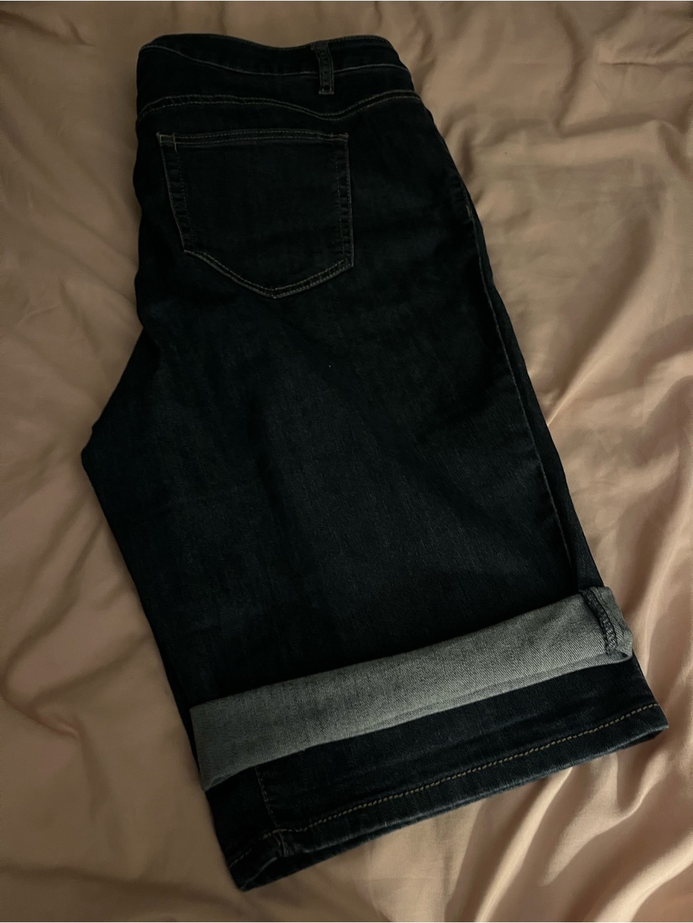 Westport Dark Indigo Denim Bermuda Shorts